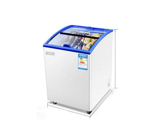 100L Glass Sliding Chest Freezer