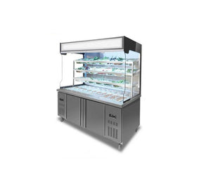Curtain Display Chiller