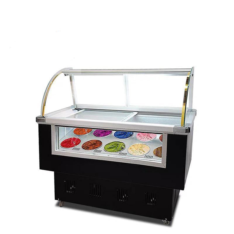 Ice Cream Glass Display Freezer