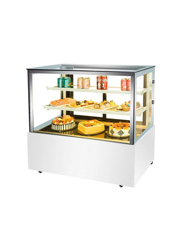 Square Cake Display Chiller Standing 90cm / 120cm / 150cm / 180cm