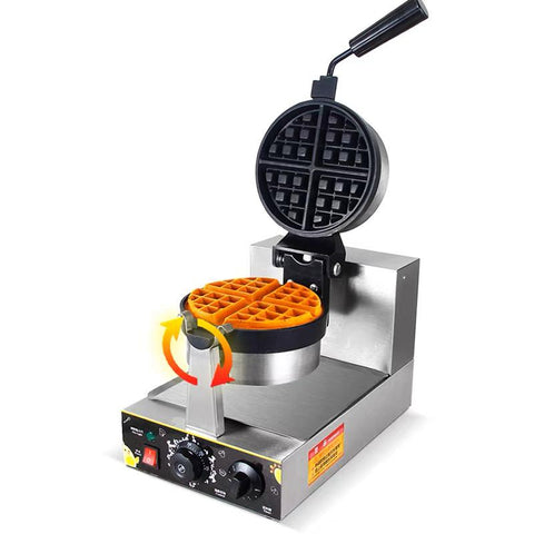 Single Belgium Waffle Machine