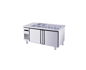 Counter Chiller with Topping Holes