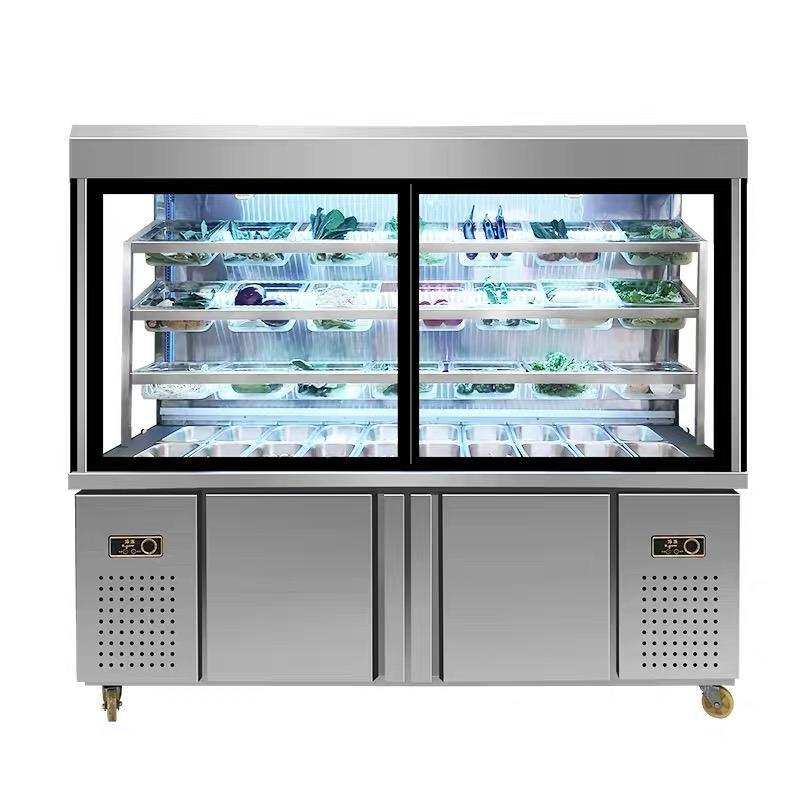 Niang Toufu Combination Display (Freezer and Chiller)