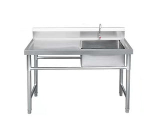 Single Sink with Left Worktop